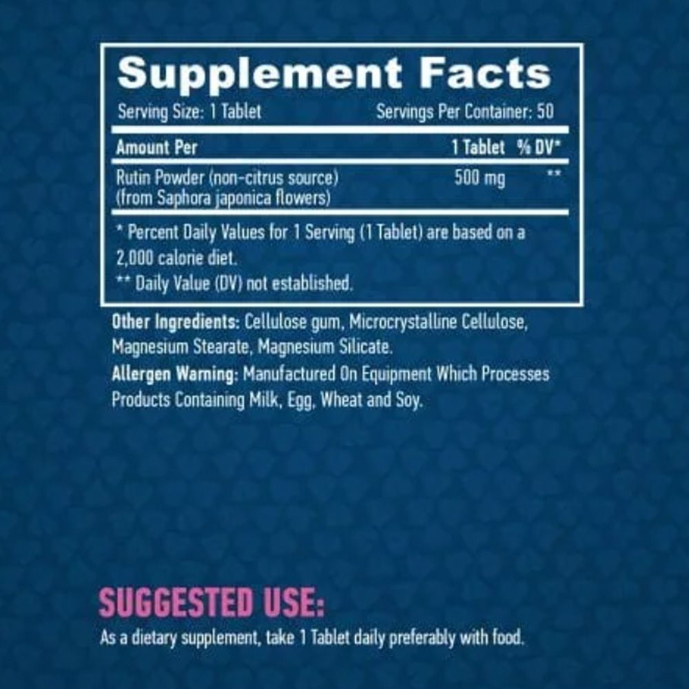 HAYA LABS - RUTIN 500 MG - 50 TABLETTA