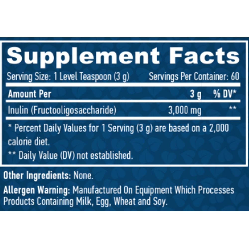 HAYA LABS - PREBIOTIC INULIN 3000 MG - 200 G HAYA LABS - PREBIOTIC INULIN 3000 MG - 200 G