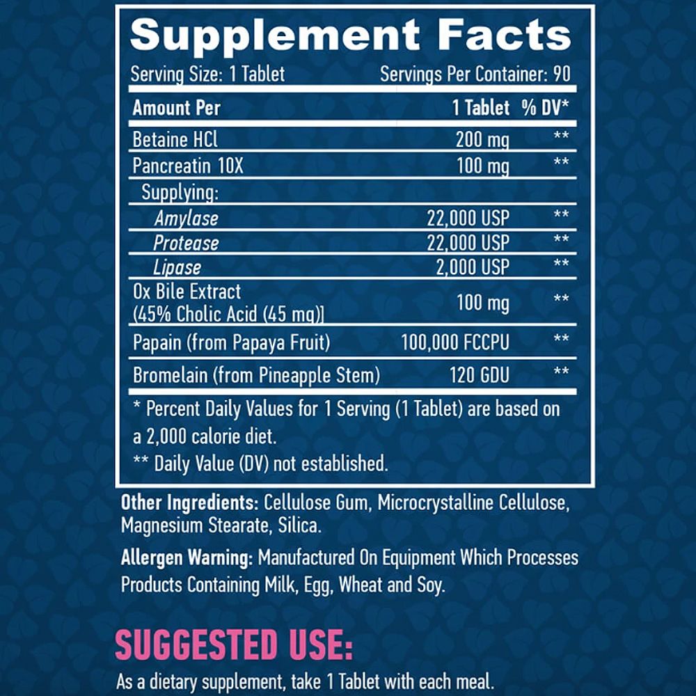 HAYA LABS - SUPER ENZYME COMPLEX - 90 TABLETTA HAYA LABS - SUPER ENZYME COMPLEX - 90 TABLETTA