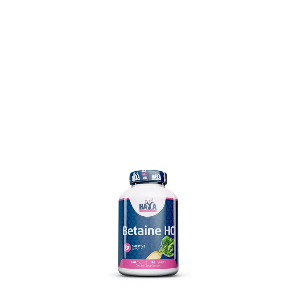 HAYA LABS - BETAINE HCL 650 MG - 90 TABLETTA