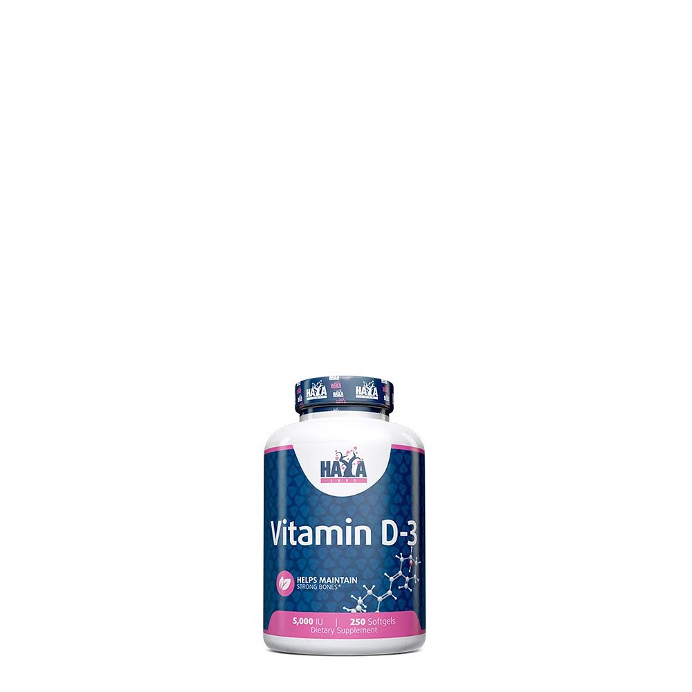 HAYA LABS - VITAMIN D-3 5000 IU - 250 GÉLKAPSZULA HAYA LABS - VITAMIN D-3 5000 IU - 250 GÉLKAPSZULA
