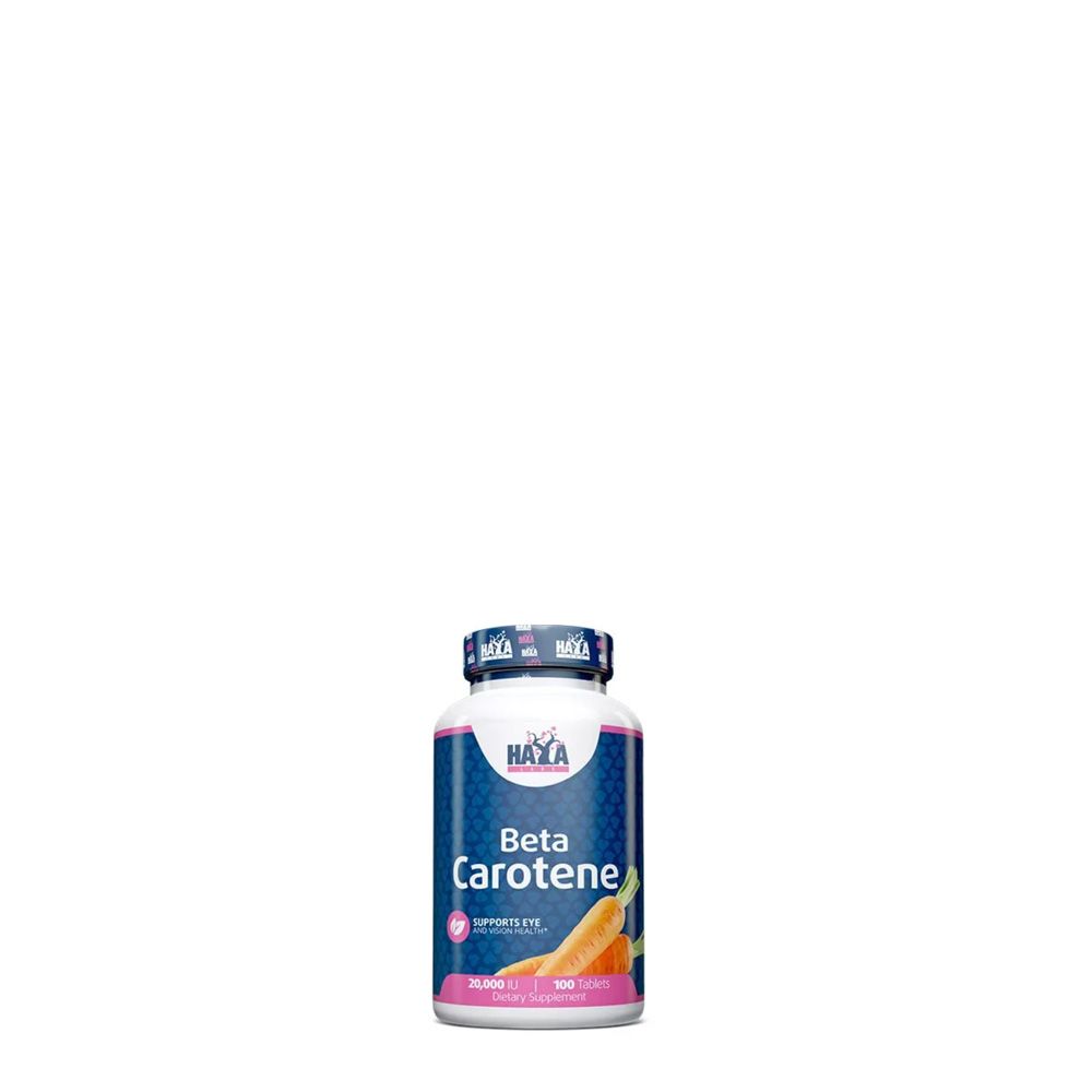 HAYA LABS - NATURAL BETA CAROTENE 20.000 IU - 100 TABELTTA HAYA LABS - NATURAL BETA CAROTENE 20.000 IU - 100 TABELTTA