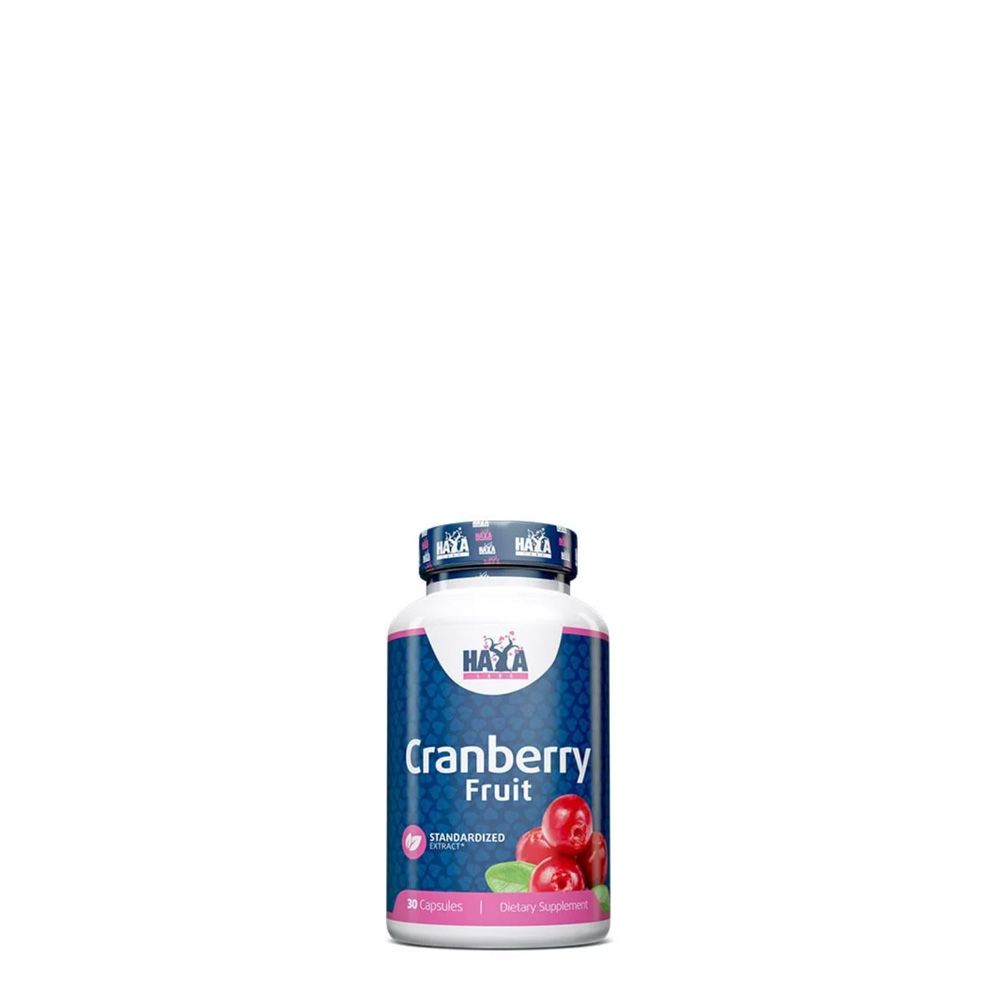 HAYA LABS - CRANBERRY FRUIT EXTRACT - 30 KAPSZULA HAYA LABS - CRANBERRY FRUIT EXTRACT - 30 KAPSZULA
