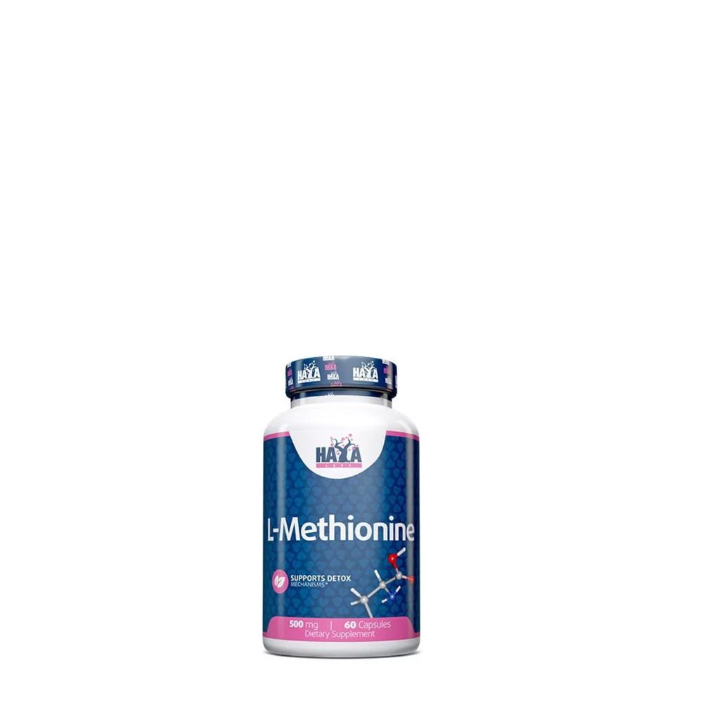 HAYA LABS - L-METHIONINE 500 MG - 60 KAPSZULA HAYA LABS - L-METHIONINE 500 MG - 60 KAPSZULA