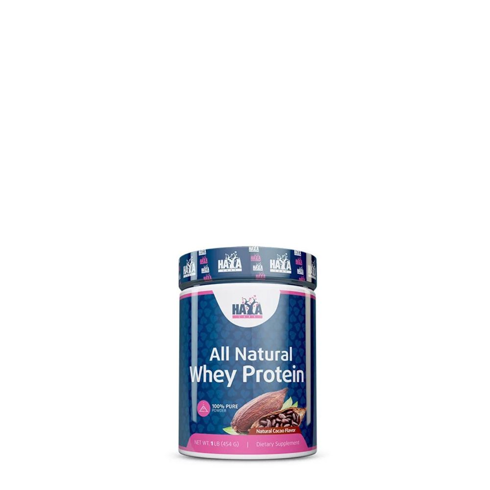 HAYA LABS - ALL NATURAL WHEY PROTEIN - NATURAL CACAO - 454 G HAYA LABS - ALL NATURAL WHEY PROTEIN - NATURAL CACAO - 454 G