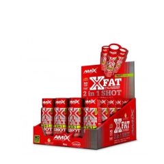 AMIX - XFAT 2IN1 SHOT - EDZÉS ELŐTTI ÉS ANYAGCSEREFOKOZÓ - 20 x 60 ml 