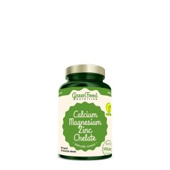 GREENFOOD NUTRITION - CALCIUM MAGNESIUM ZINC CITRATE - KIVÁLÓ FELSZÍVÓDÁSÚ KÁLCIUM MAGNÉZIUM ÉS CINK - 90 KAPSZULA - EXP.2025.12.12.