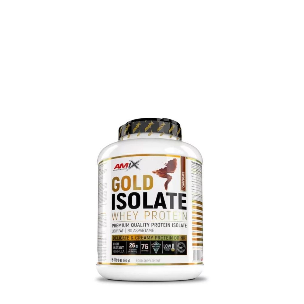 AMIX - GOLD WHEY PROTEIN ISOLATE  - CSOKOLÁDÉ - 2280 G