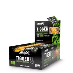 AMIX - TIGGER ZERO BAR - CSOKOLÁDÉ KARAMELL - 20 X 60 G