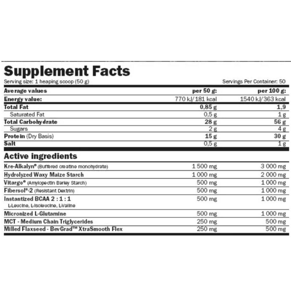 AMIX - OPITMASS BEEF GAINER - DUPLA KARAMELL CSOKOLÁDÉ - 2500 G