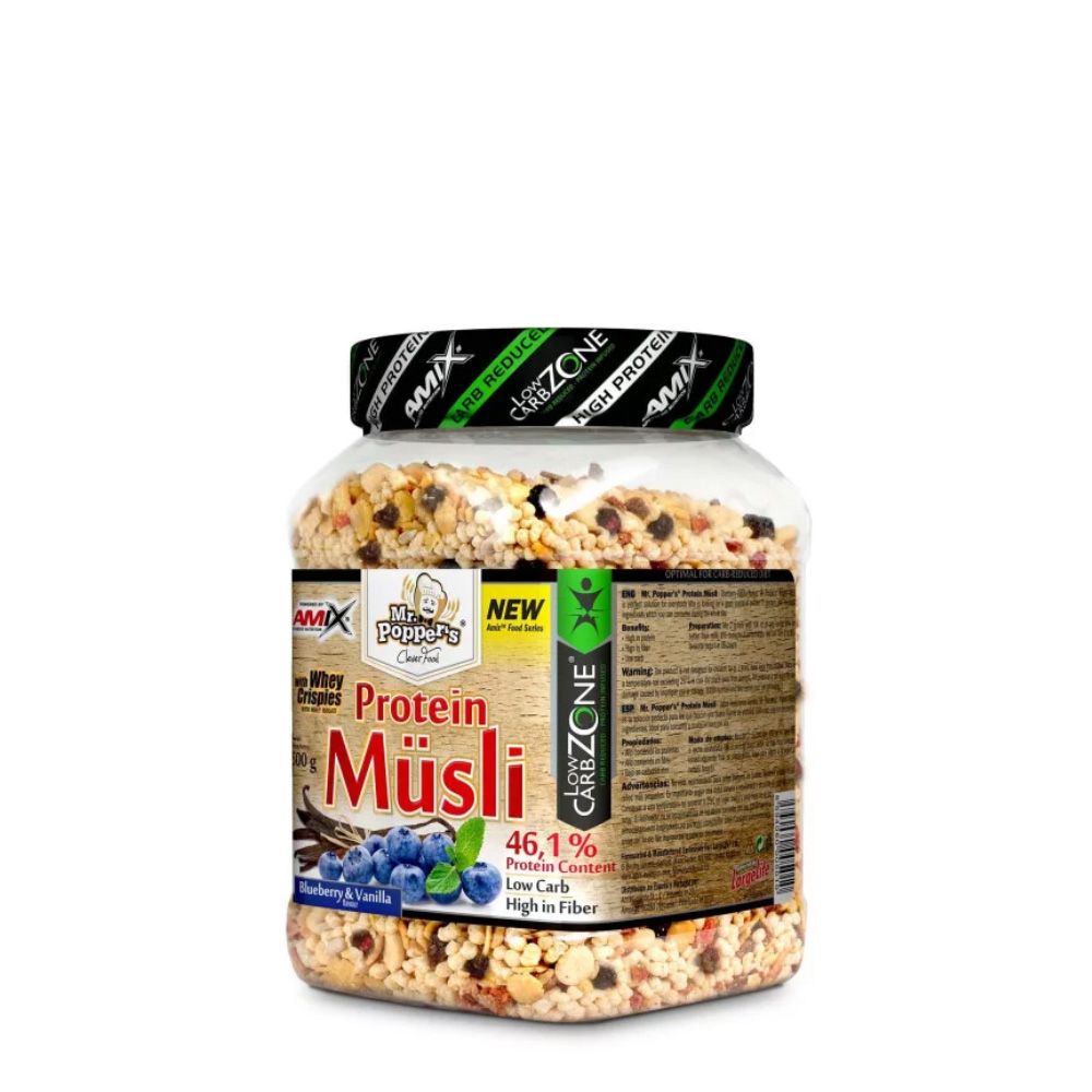 AMIX - LOWCARB PROTEIN MUSLI - CSOKOLÁDÉ KÓKUSZ - 500 G