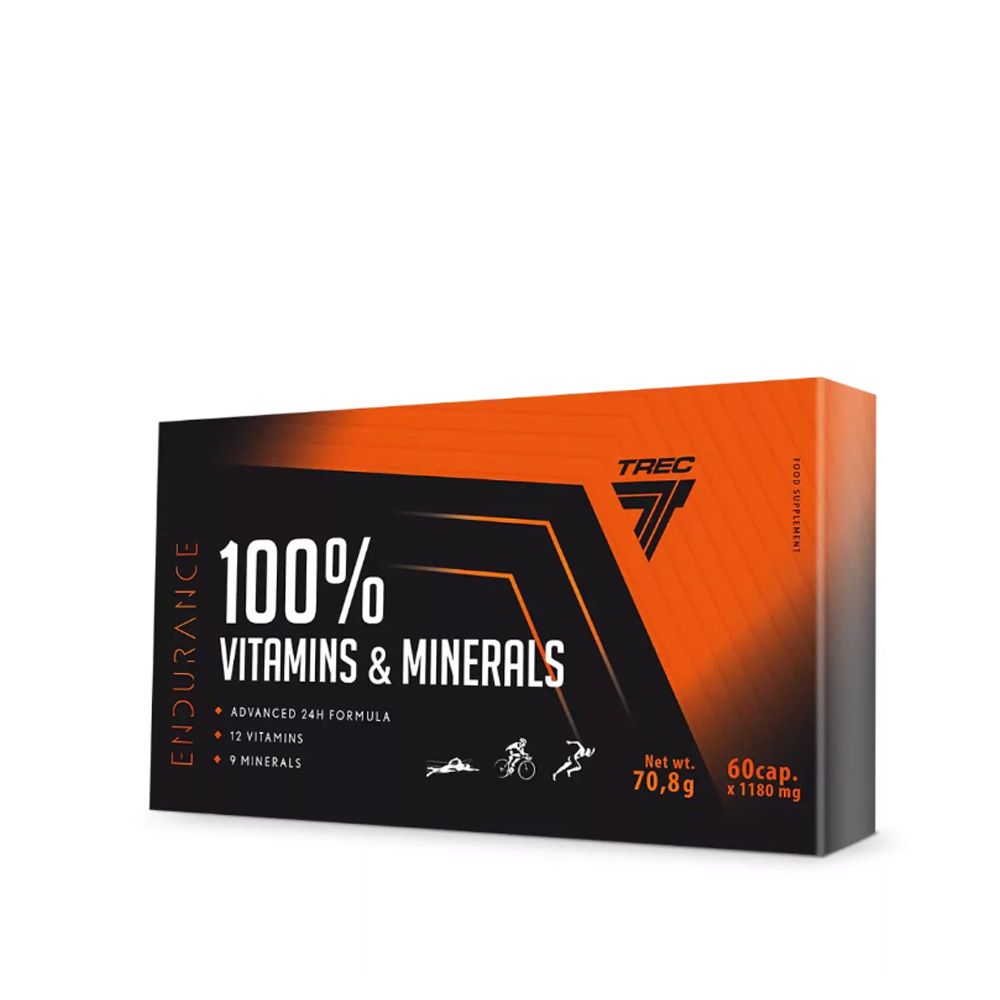 TREC NUTRITION - VITAMINS AND MINERALS - 60 KAPSZULA