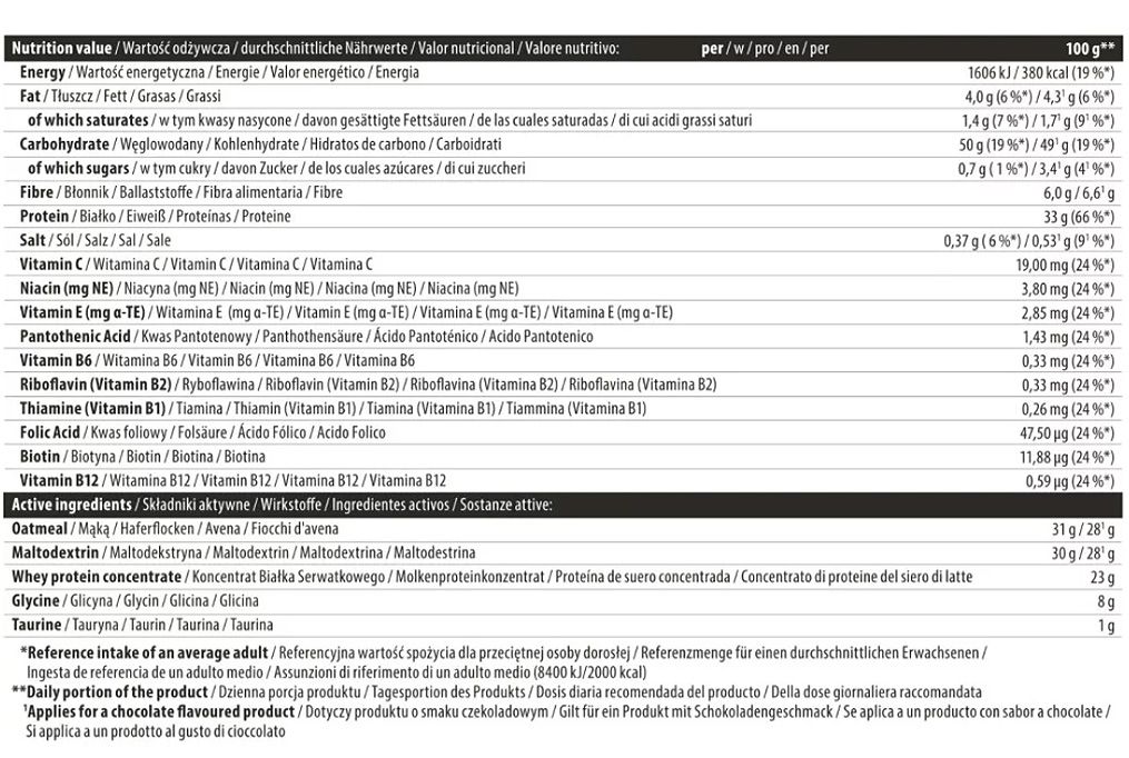 TREC NUTRITION - BOOGIE OAT GAINER - CSOKOLÁDÉ - 2000 G TREC NUTRITION - BOOGIE OAT GAINER - CSOKOLÁDÉ - 2000 G