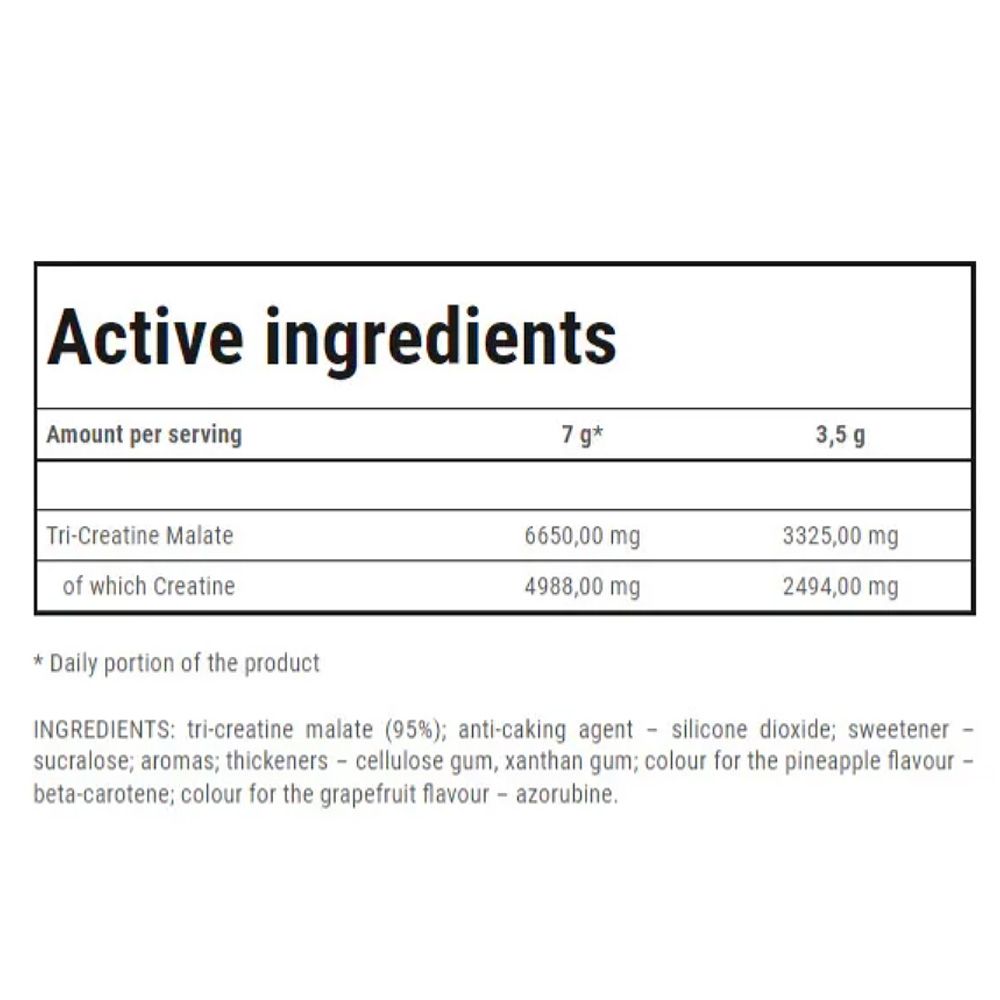 TREC NUTRITION - CM3 CREATINE MALATE - PINEAPPLE - 250 G