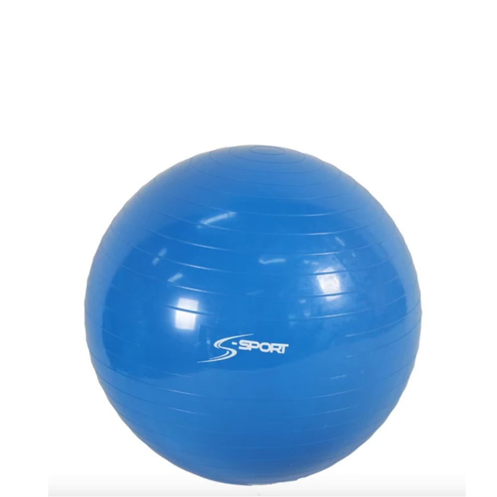 S-SPORT - GIMNASZTIKAI LABDA - KÉK - 75 CM 