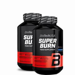 BioTech USA - SUPER BURN (KORÁBBAN SUPER LIPO) CSOMAG - 2 x 120 TABLETTA