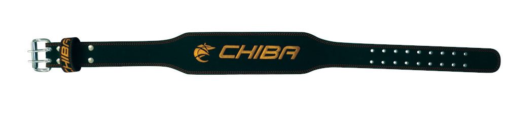 CHIBA GLOVES - LEATHER TRAINING BELT - BLACK/GOLD - BŐR SÚLYEMELŐ ÖV CHIBA GLOVES - LEATHER TRAINING BELT - BLACK/GOLD - BŐR SÚLYEMELŐ ÖV
