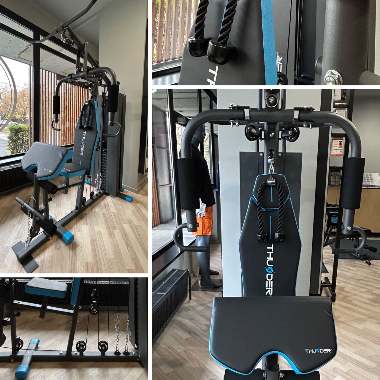 THUNDER - FORCE - MULTIFUNKCIÓS KONDIGÉP 85 KG LAPSÚLLYAL - BEMUTATÓ DARAB