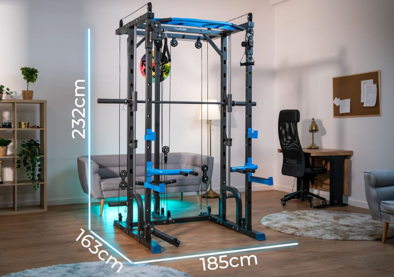THUNDER - SLIDE - SMITH ERŐKERETTEL KOMBINÁLT CSIGÁS KONDIGÉP - BEMUTATÓ DARAB