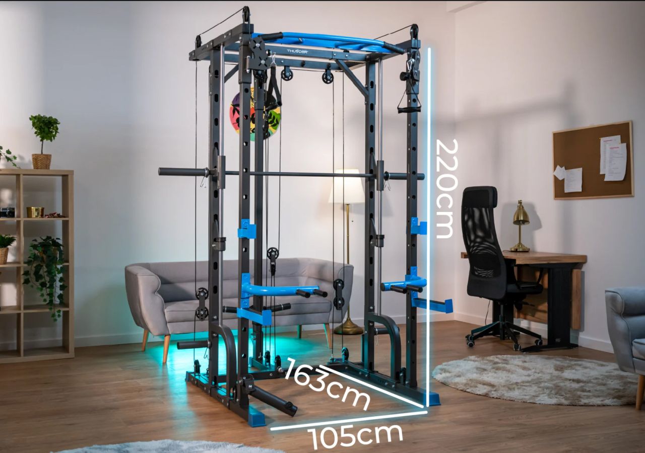 THUNDER - SLIDE - SMITH ERŐKERETTEL KOMBINÁLT CSIGÁS KONDIGÉP - BEMUTATÓ DARAB