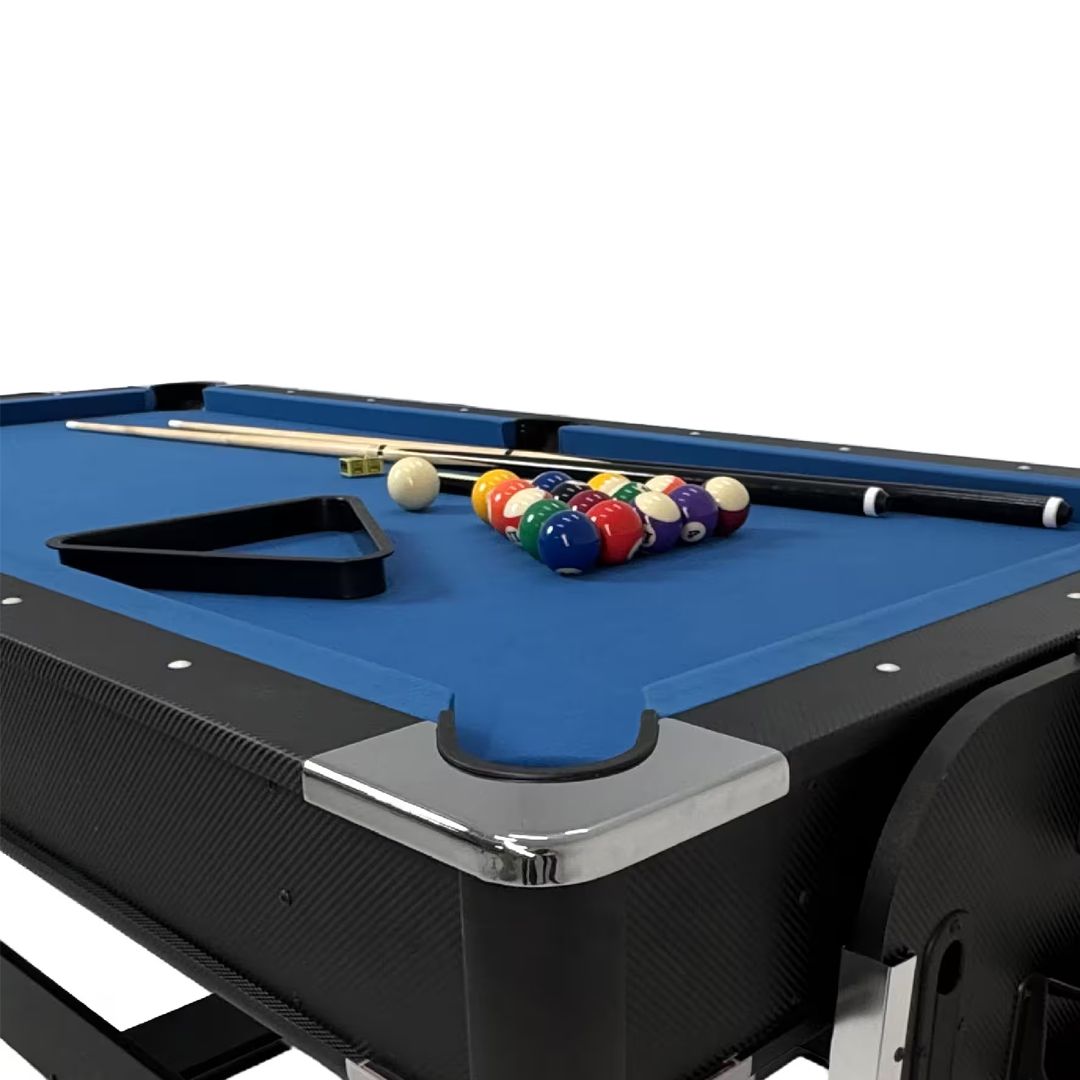 REVOLVE ULTIMATE MULTIGAME TABLE - TÖBBFUNKCIÓS FORGATHATÓ JÁTÉKASZTAL - BILIÁRD-LÉGHOKI-PINGPONG-ÉTKEZŐASZTAL FUNKCIÓKKAL