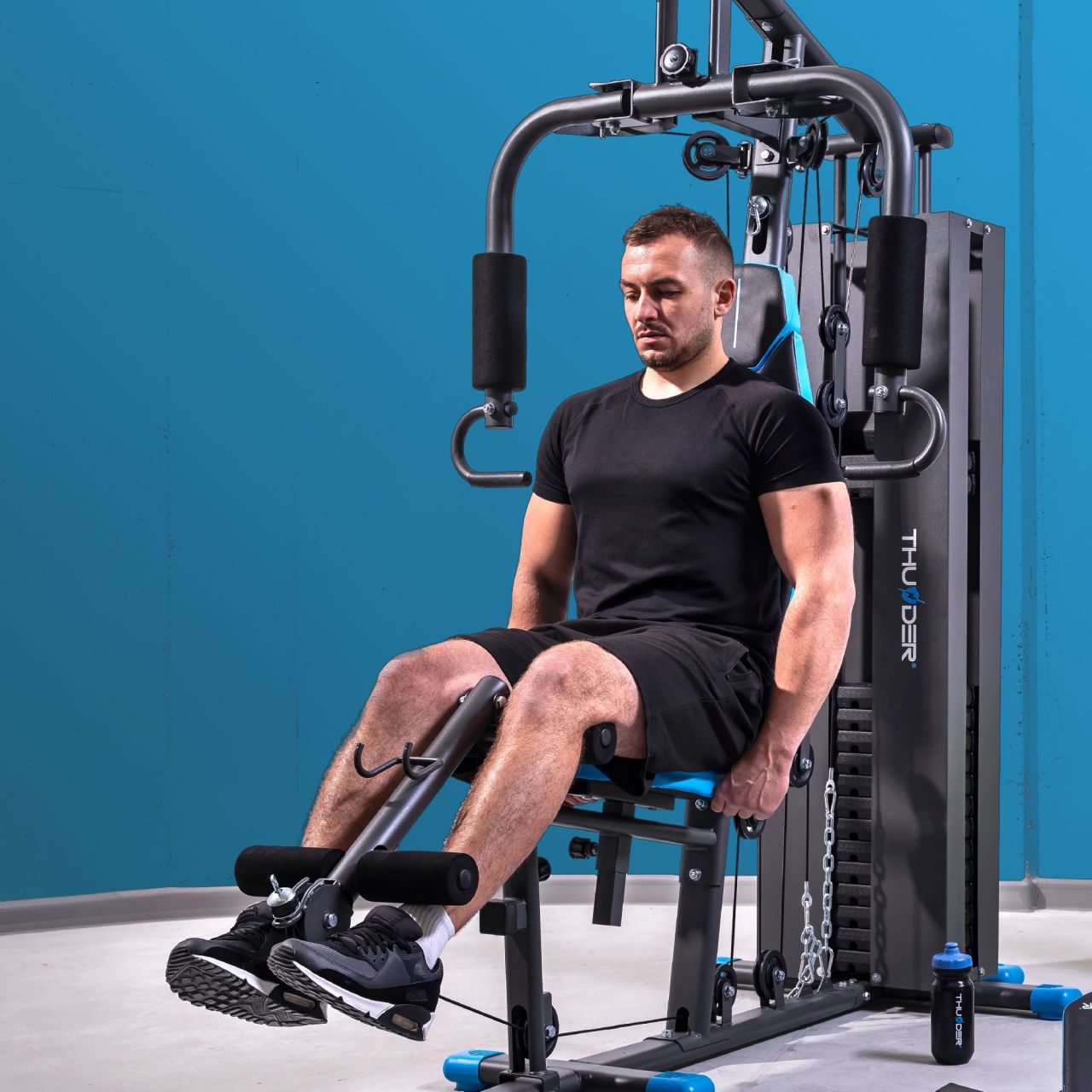 THUNDER - GAIN - OTTHONI MULTIFUNKCIÓS EDZŐTORONY 85 KG LAPSÚLLYAL THUNDER - GAIN - OTTHONI MULTIFUNKCIÓS EDZŐTORONY 85 KG LAPSÚLLYAL