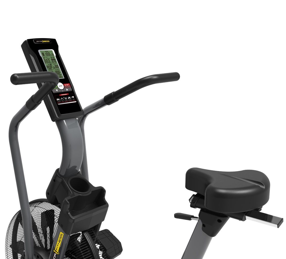 VECTOR FITNESS - 800 PROFESSZIONÁLIS AIRBIKE - 150 KG TERHELHETŐSÉG VECTOR FITNESS - 800 PROFESSZIONÁLIS AIRBIKE - 150 KG TERHELHETŐSÉG