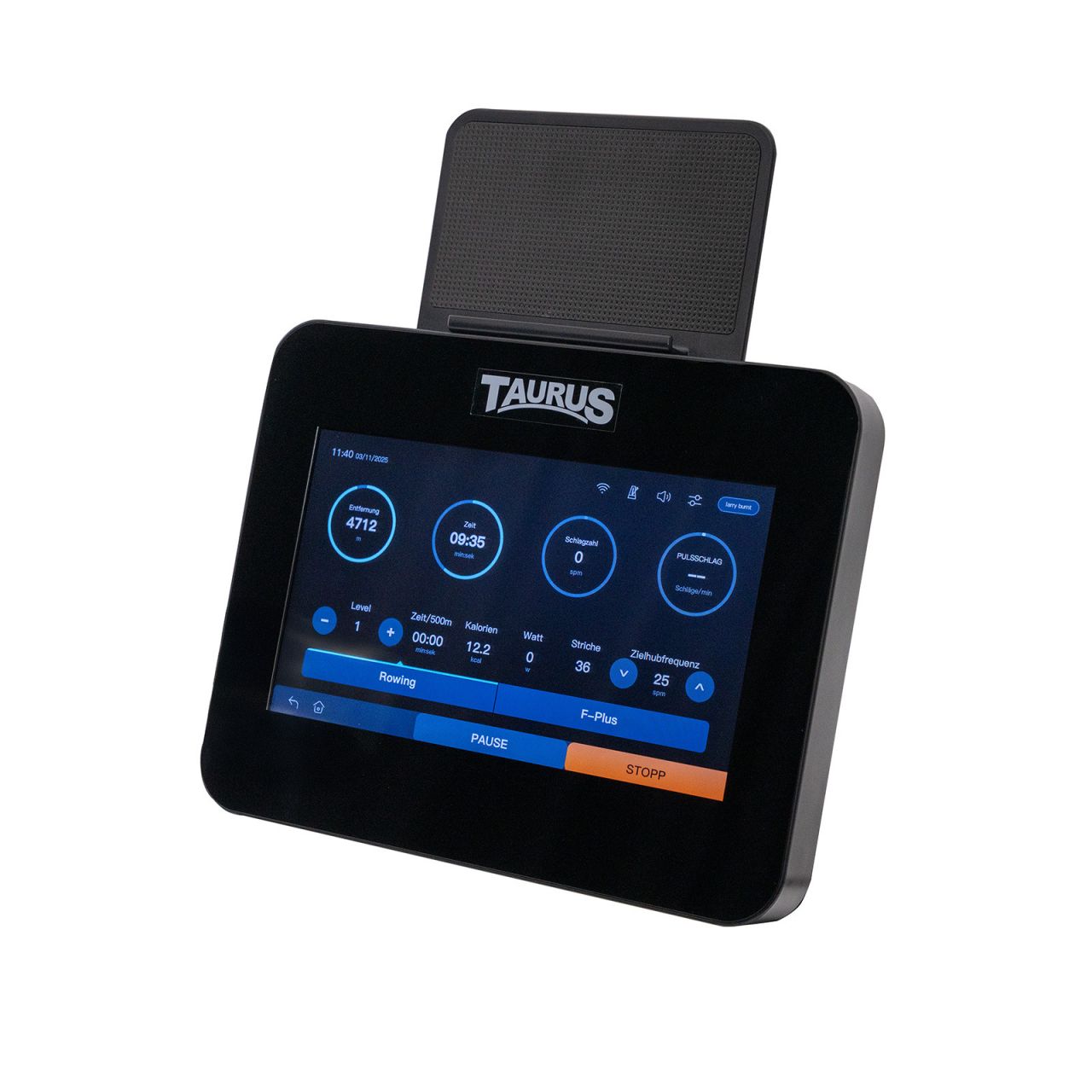 TAURUS - RX7 EVEZŐPAD - 10 ELLENÁLLÁSI FOKOZAT - 150 KG TERHELHETŐSÉG 