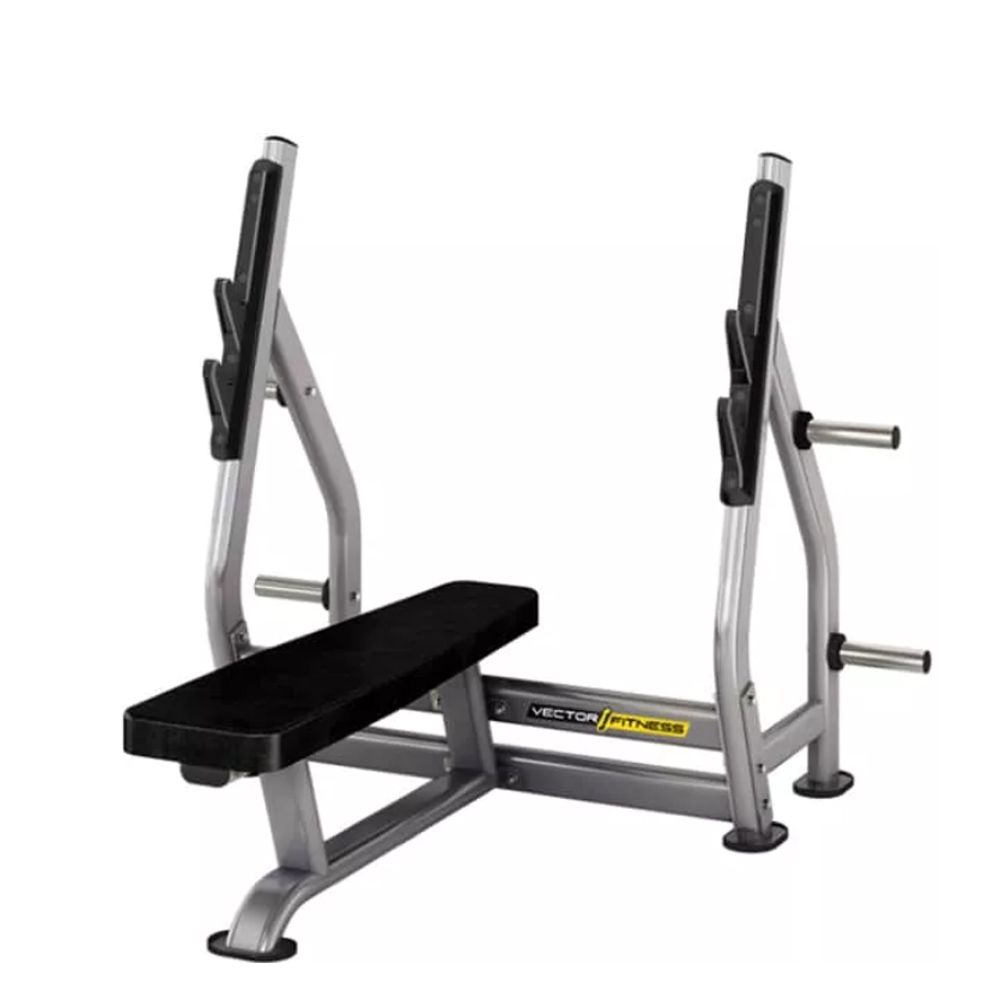 VECTOR FITNESS - FEKVENYOMÓ PAD SÚLYTÁRCSA TARTÓVAL 