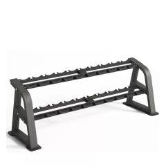 VECTOR FITNESS - 2 SOROS SÚLYZÓTARTÓ ÁLLVÁNY - 10 PÁR SÚLYZÓHOZ 