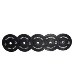 TUNTURI - BUMPER PLATE - 50 MM-ES SÚLYTÁRCSA - 25 KG 