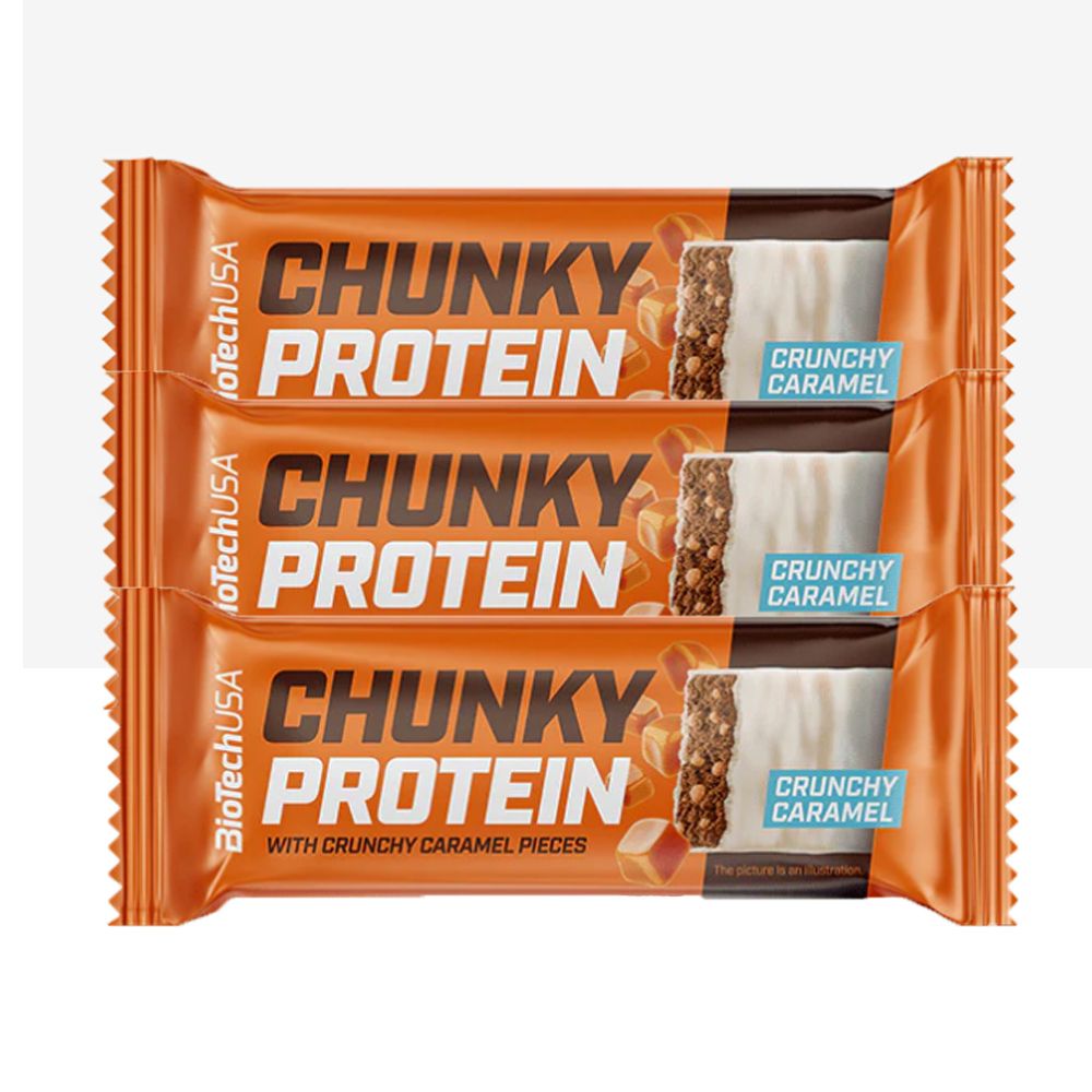 BioTech USA - CHUNKY PROTEIN BAR - FEHÉRJESZELET - 3 x 50 G