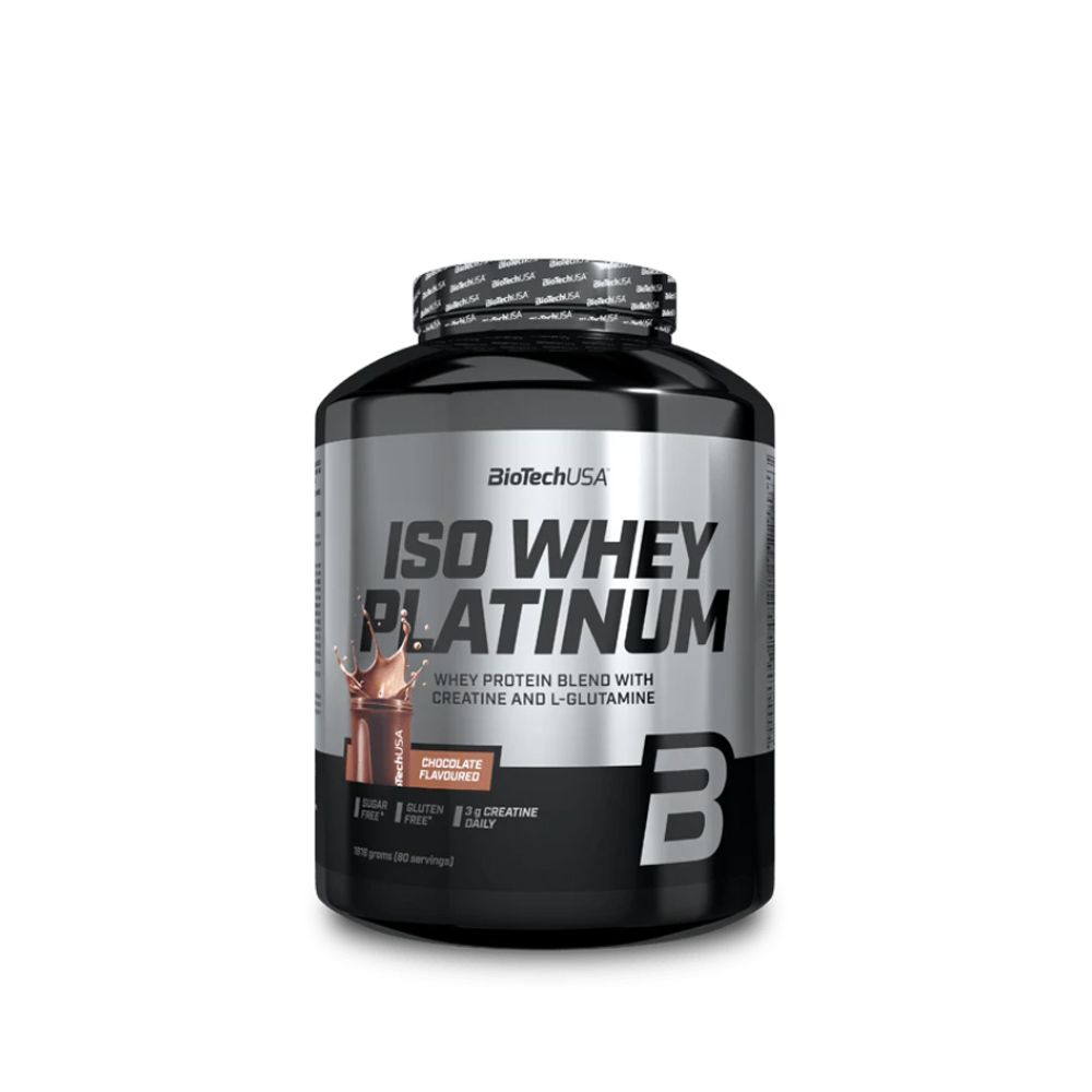 BioTech USA - ISO WHEY PLATINUM - TEJSAVÓFEHÉRJE IZOLÁTUM - 1816 G