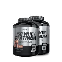 BioTech USA - ISO WHEY PLATINUM - TEJSAVÓFEHÉRJE IZOLÁTUM - 2 X 1816 G
