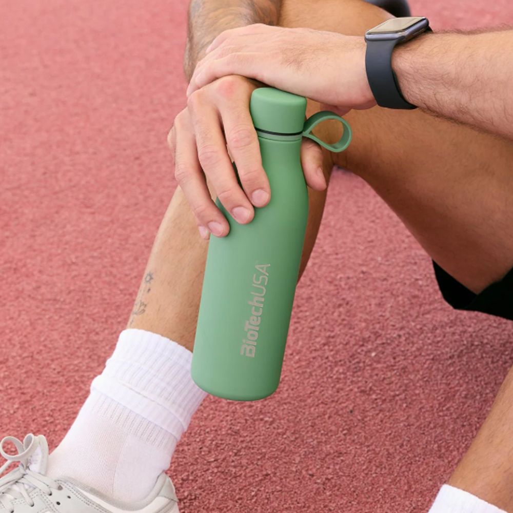 BioTech USA - ROZSDAMENTES ACÉL PALACK - ZÖLD - 500 ML