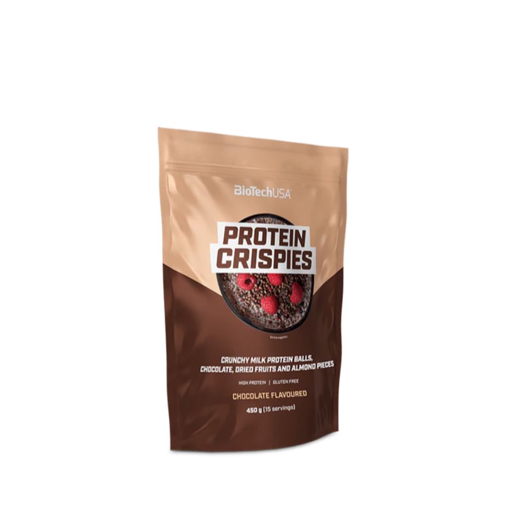 BioTech USA - PROTEIN CRISPIES - CSOKOLÁDÉS - 450 G