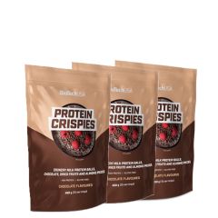 BioTech USA - PROTEIN CRISPIES - CSOKOLÁDÉS - 3 X 450 G