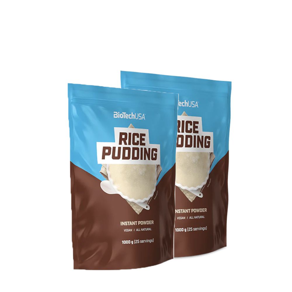 BioTech USA - RICE PUDDING - 2 X 1000 G