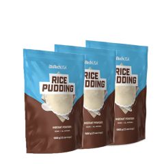 BioTech USA - RICE PUDDING - 3 X 1000 G