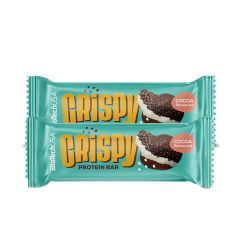 BioTech USA - CRISPY PROTEIN BAR - FEHÉRJESZELET - KAKAÓS - 2 X 40 G