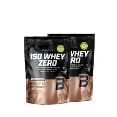 BioTech USA - ISO WHEY ZERO CAFFÉ LATTE - IZOLÁTUM ALAPÚ TEJSAVÓFEHÉRJE - 2 X 454 G