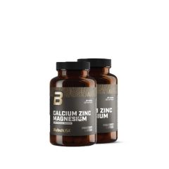 BioTech USA - CALCIUM ZINC MAGNESIUM FROM ORGANIC SOURCES - 2 X 90 TABLETTA