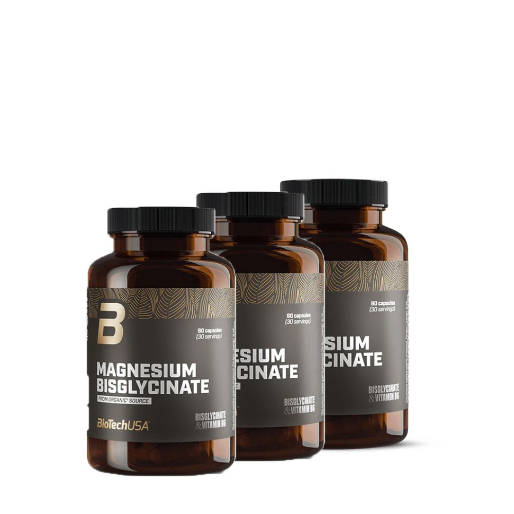 BioTech USA - MAGNESIUM BISGLYCINATE - 3 X 90 KAPSZULA