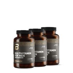 BioTech USA - MULTIVITAMIN FOR MEN FROM ORGANIC SOURCES - 3 X 60 TABLETTA