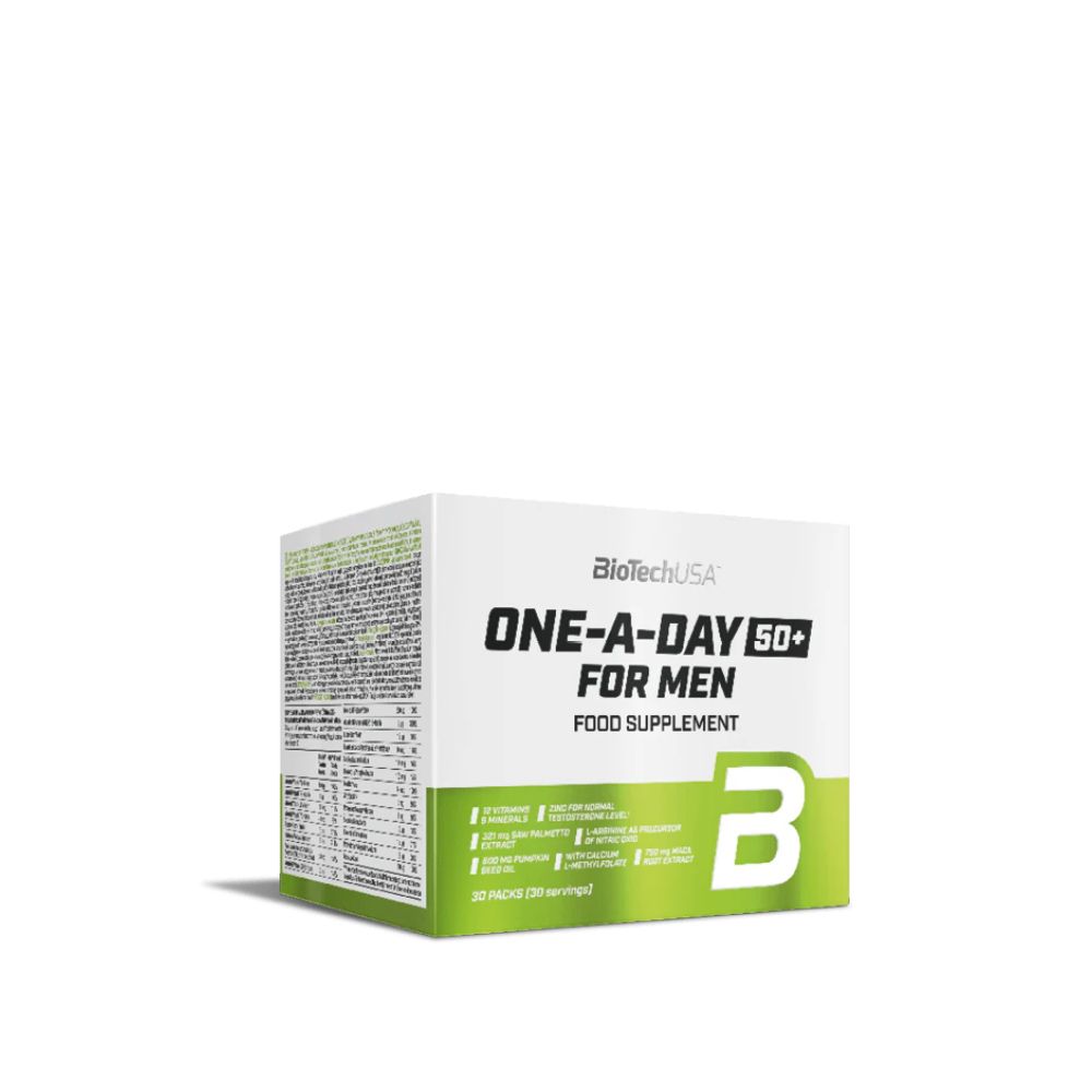 BioTech USA - ONE-A-DAY 50+ FOR MEN - MULTIVITAMIN - 30 CSOMAG