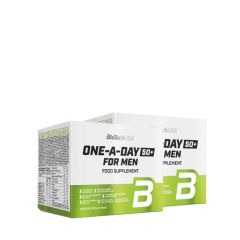 BioTech USA - ONE-A-DAY 50+ FOR MEN - MULTIVITAMIN - 2 x 30 CSOMAG