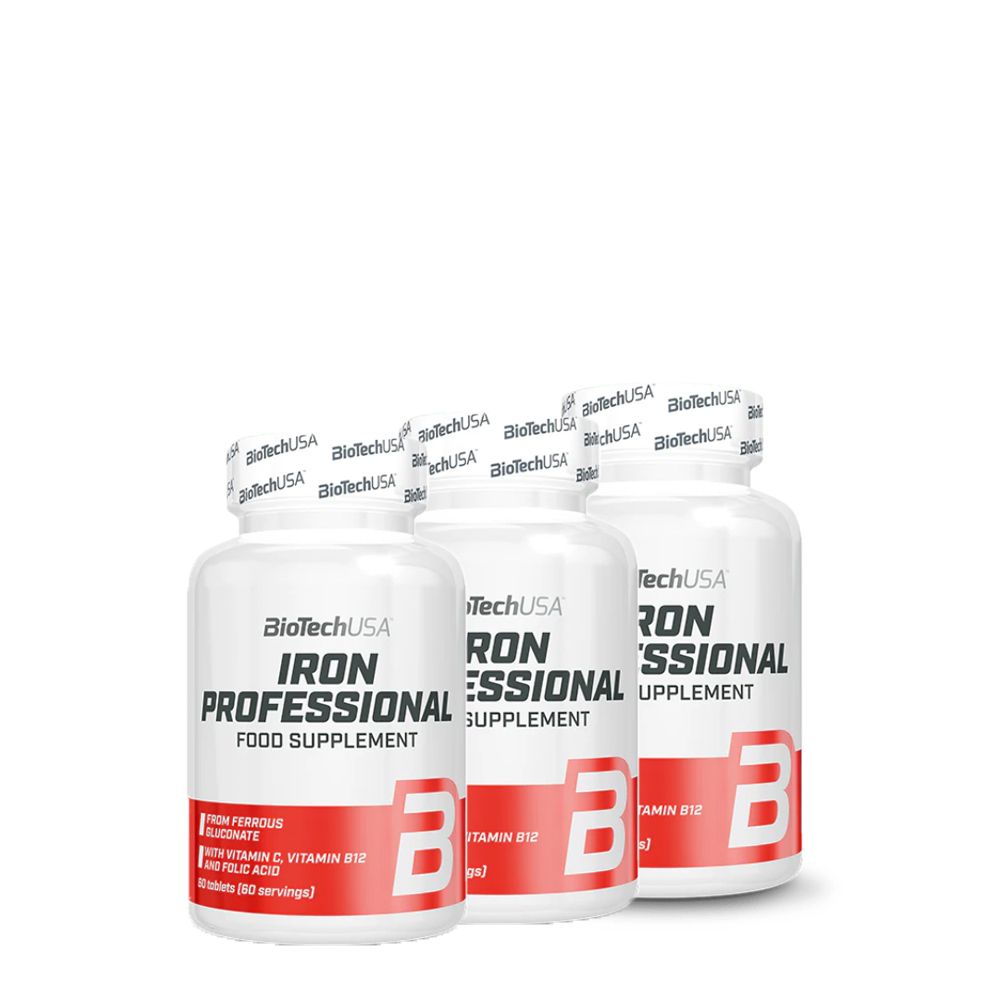 BioTech USA - IRON PROFESSIONAL - 3 X 60 TABLETTA
