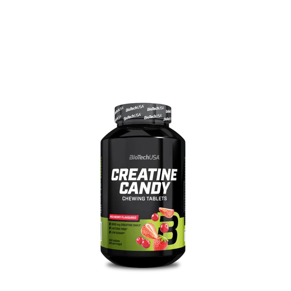 BioTech USA - CREATINE CANDY - 240 RÁGÓTABLETTA