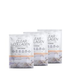 BioTech USA - CLEAR COLLAGEN PROFESSIONAL ITALPOR - BARACKOS ICE TEA ÍZBEN -  3 X 25 G