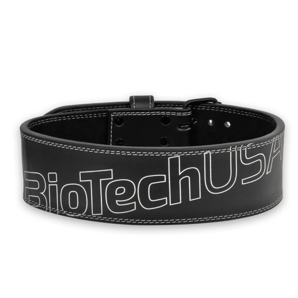 BioTech USA - POWERLIFTING - BŐR ÖV - FEKETE